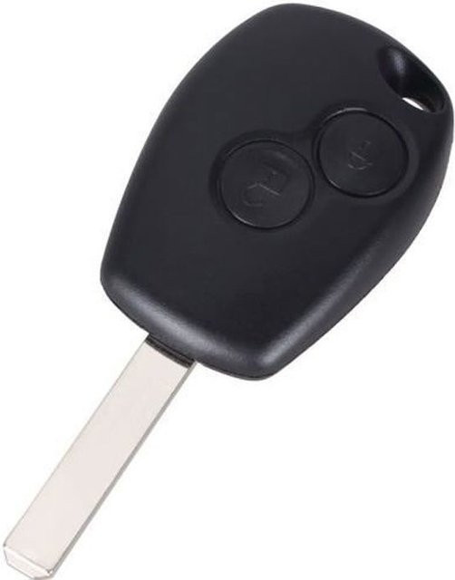 Schlüsselschale für Renault Clio 3 Kangoo Master Modus Trafic Twingo Wind mit 2 Tasten in Schwarz von STEL ORA - Bild 1
