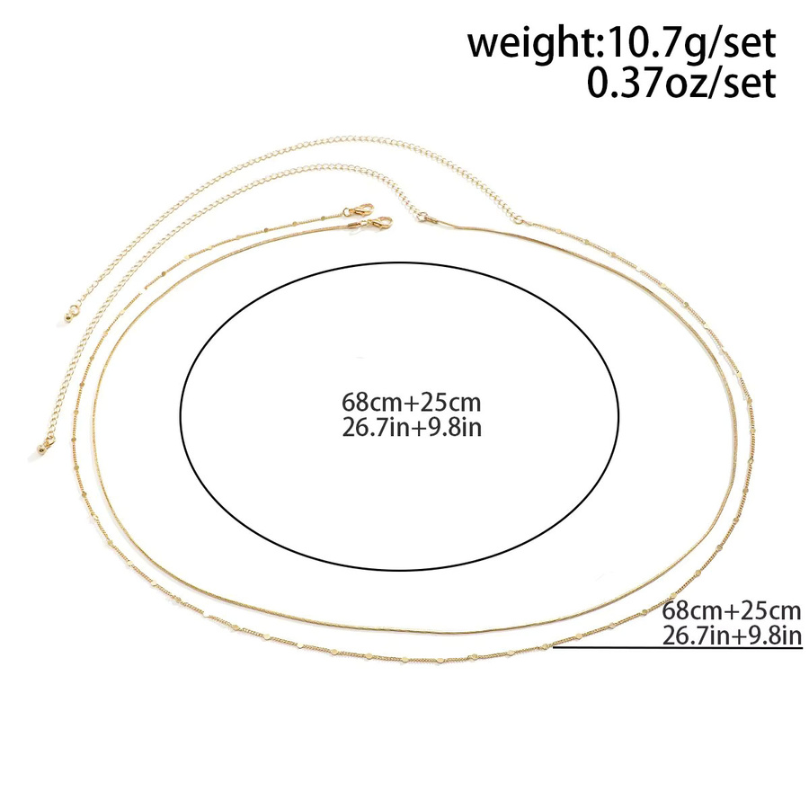 Bauchkette Schlange, Gold, Damen - Bild 2