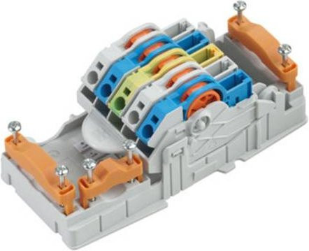 Weidmüller PT6 DC Verteiler-Box Grau aus Kunststoff - Bild 1