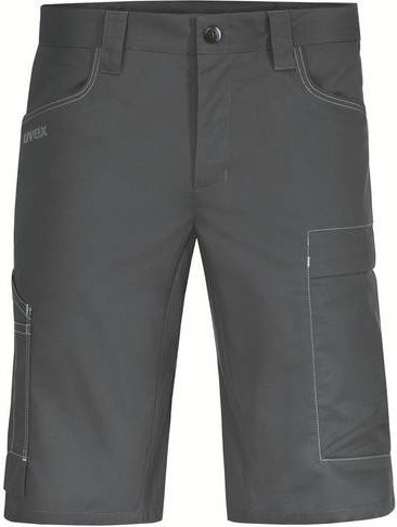 Uvex Bermuda Herrenshorts aus Poly-Cotton in Grau und Anthrazit, Größe 56 - Bild 1
