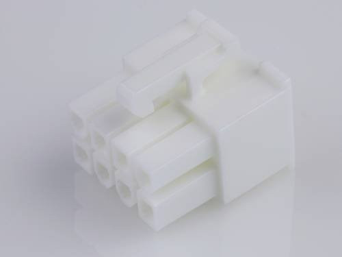 Molex Buchsengehäuse-Kabel in Weiß mit 8 Polen und einem Rastermaß von 4.2 mm - Bild 1