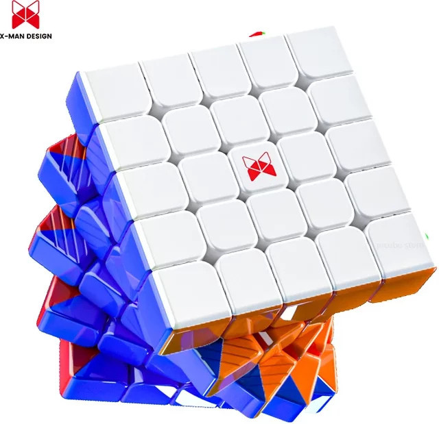 QiYi XMD Hong 5x5 Magnetischer Magic Speed Cube, Puzzle, Bunt / Mehrfarbig - Bild 1
