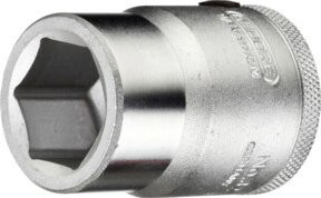 Gedore Steckschlüsseleinsatz 6-kant, 3/4 Zoll Antrieb, 34 mm Weite, silberfarben - Bild 2