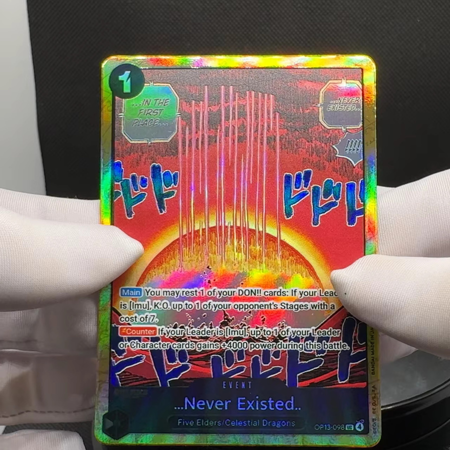 Bandai One Piece 'Never Existed' Imu Deck Event-Karte, Englische Sammelkarte - Bild 2