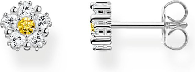 Thomas Sabo Ohrstecker Blume, 925 Silber, Damen - Bild 1