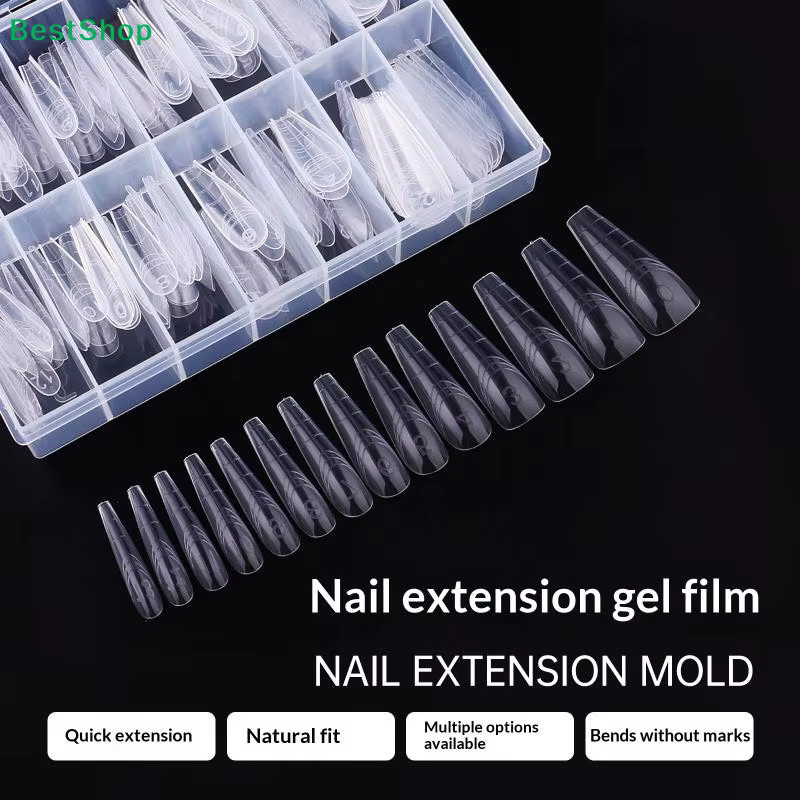 Nailpop Dual-System Nagelformen, Verlängerungs-Nagelspitzen, 70/140/150 Stück - Bild 3