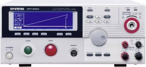 GW Instek GPT-9904 Isolationsmessgerät und Stoßspannungsprüfgerät in Weiß mit 50 GΩ und Spannungen bis 1000 V - Bild 1