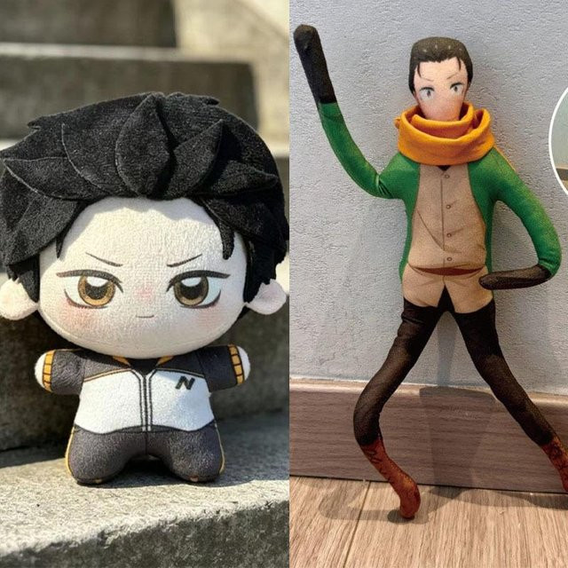 Yiran toy Re:Zero Natsuki Subaru Baumwoll-Plüschpuppe, Plüschtier, ab 14 Jahren - Bild 1