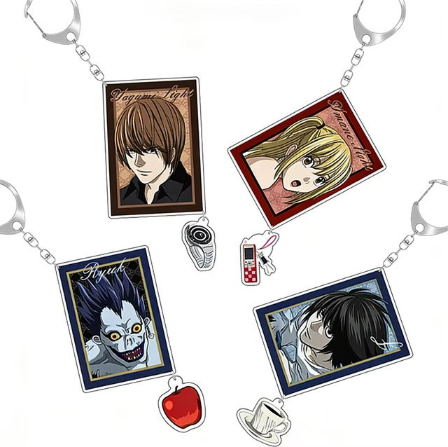 YiYuYiHua Schlüsselanhänger Acryl, Bunt, Death Note Cosplay - Bild 1