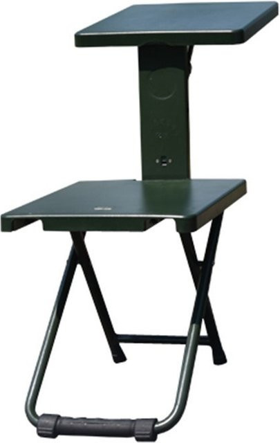ZJMZYM Multifunktionaler Klappstuhl als tragbarer Hocker für Outdoor, Angeln und Picknick in Armee Grün - Bild 1