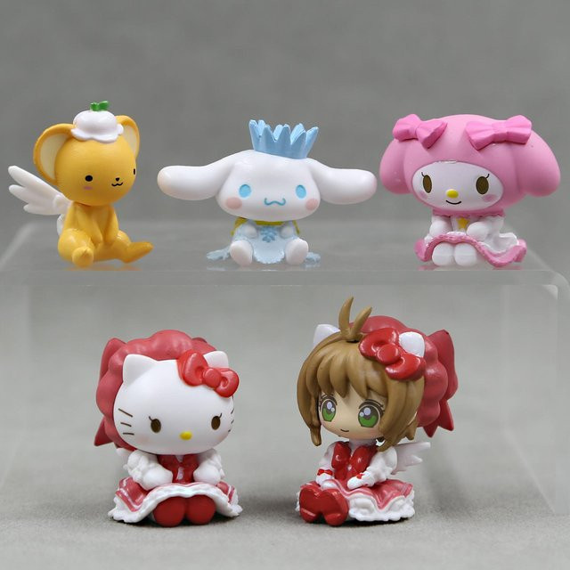 Yiran toy 1 Card Captor Sakura Actionfiguren 5-teiliges Set - Bild 1