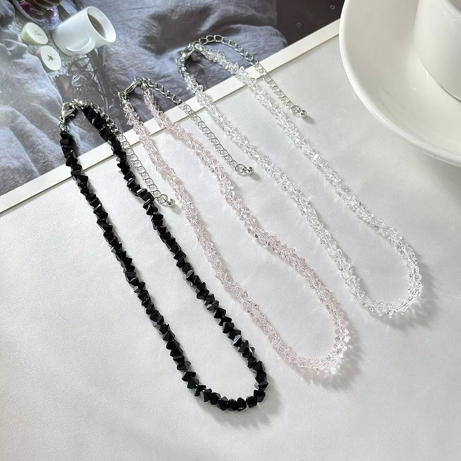 Salircon Schmuck-Set, Halskette und Armband, Kristall, Damen - Bild 2