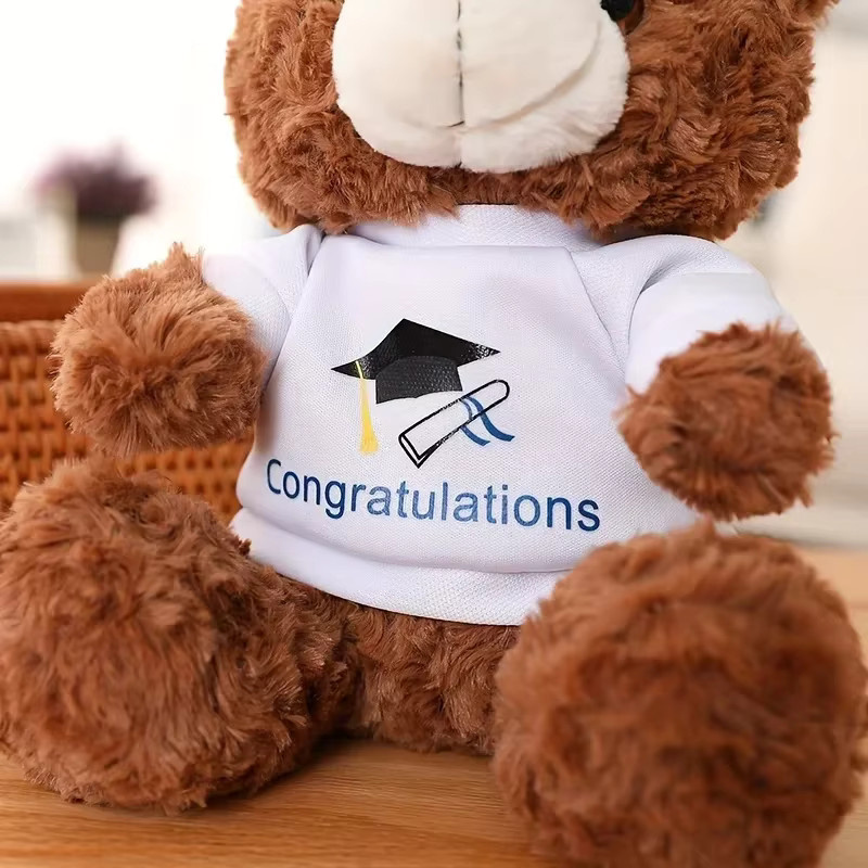 Wagner Commemorative Graduation Wagner Bear, Stofftier-Plüsch-Teddybär, Braun - Bild 4