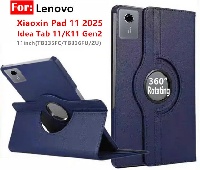 Lenovo Xiaoxin Pad 11 2025 Smart Flip Stand Schutzhülle aus Leder für Idea Tab 11/K11 Gen2 TB335FC/TB336ZU/FU 11 Zoll - Bild 1