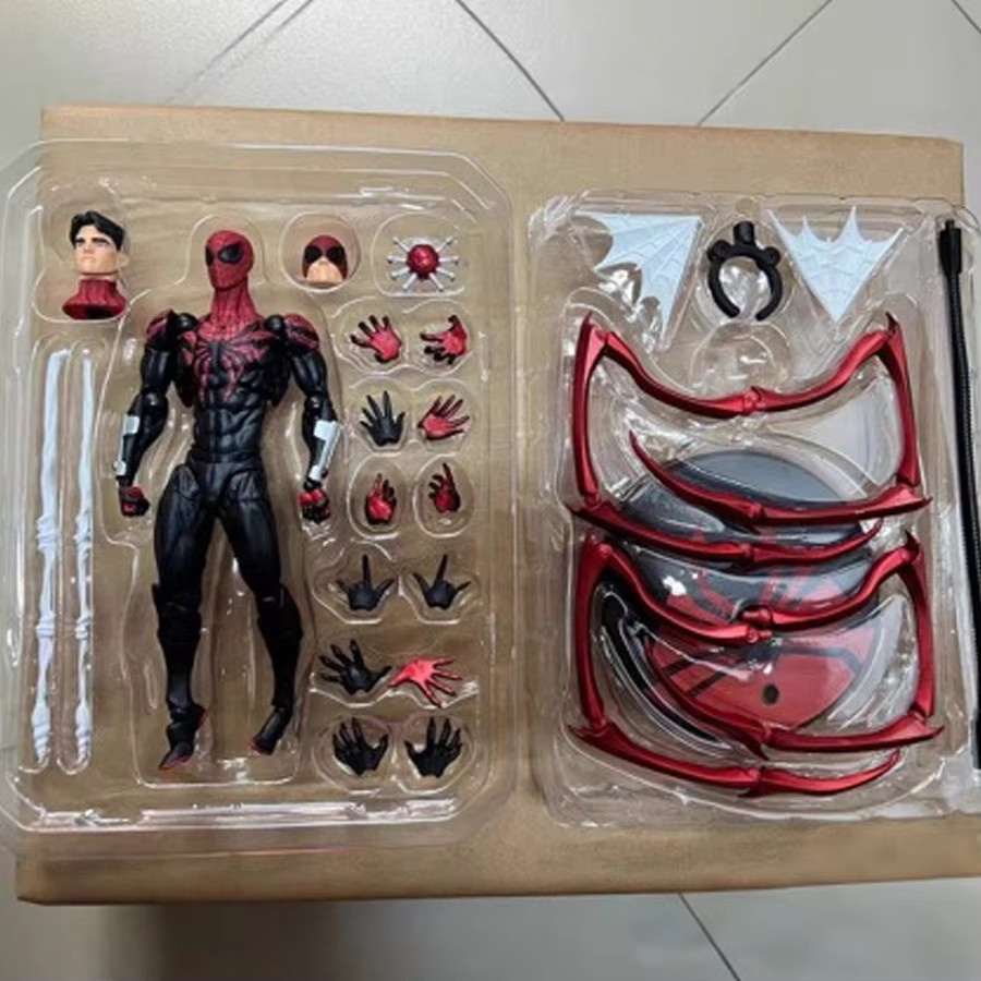 Mess Toys Spiderman Superior Neighbor Spider Man Ultimate Peter Parker, Actionfigur, ab 18 Jahren - Bild 3