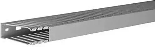 Hager Verdrahtungskanal DNG7502507030B Grau, B/H/L: 25 x 75 x 2000 mm - Bild 1