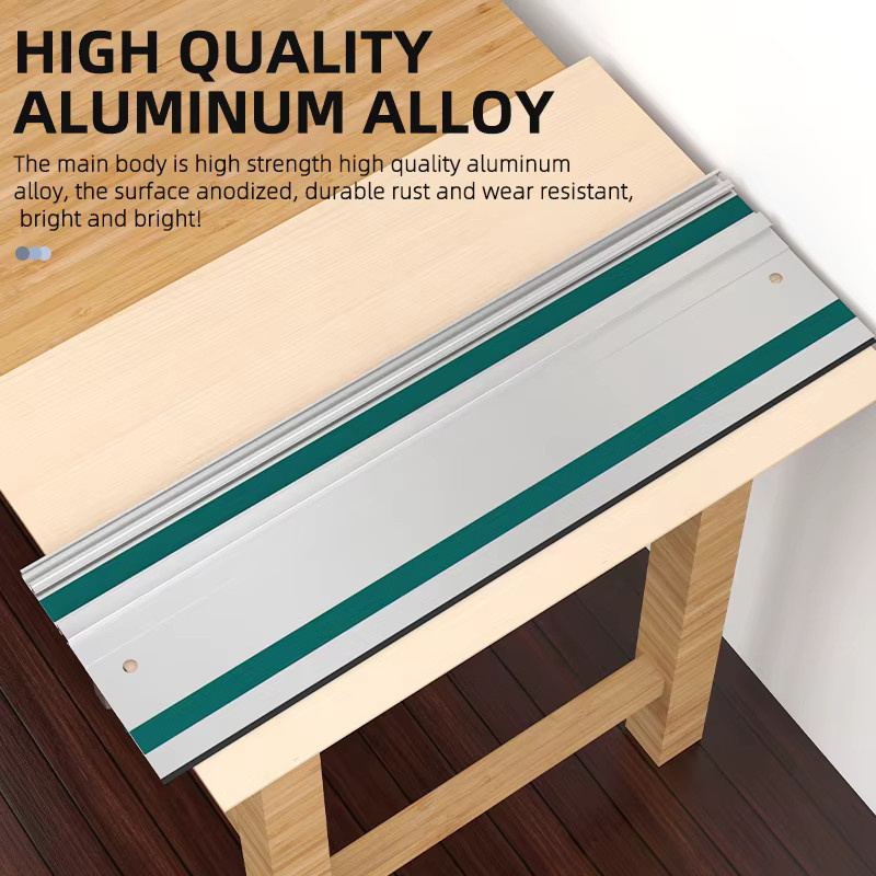 Makita Führungsschiene aus Aluminiumlegierung für elektrische Kreissägen, Farbe: Silber - Bild 2
