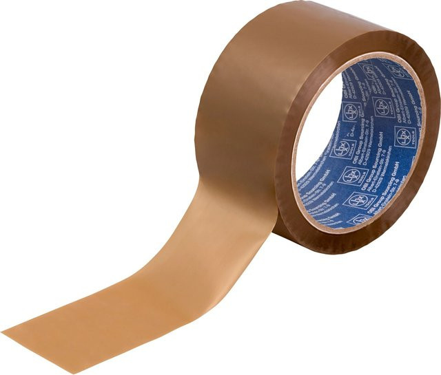 LUX-TOOLS Packband Braun Breite: 5 cm, Länge: 66 m - Bild 1