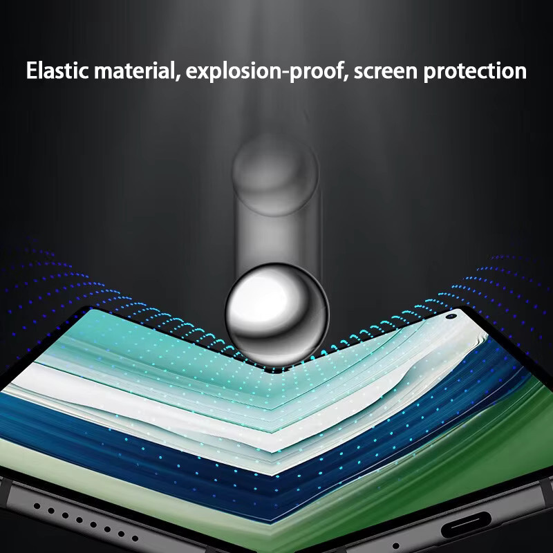 HANPINYOU Hydrogel Schutzfolie für Honor Magic 8 7 6 Pro RSR transparent matte Vollabdeckung - Bild 2