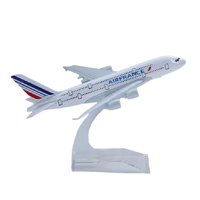 ZOCO A380 Flugzeug Modell, Diecast Legierung, 1:400, Metall, Weiß - Bild 2