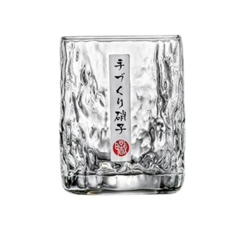 Hochwertiges Whiskyglas aus Glas in Transparent, ideal als kreatives Bierglas im japanischen Design - Bild 4