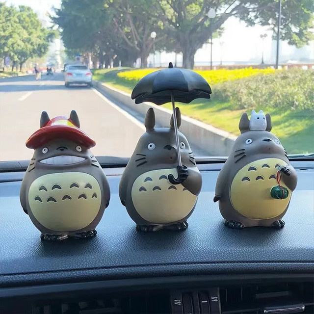 Bandai Totoro, Figuren-Set, 5-teiliges Set, Tiere, Kunststoff, Bunt / Mehrfarbig - Bild 1