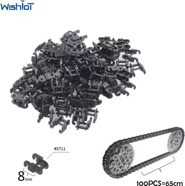 LEGO Link Kette Bricks Technical Bausteine, 100-teiliges Set - Bild 1