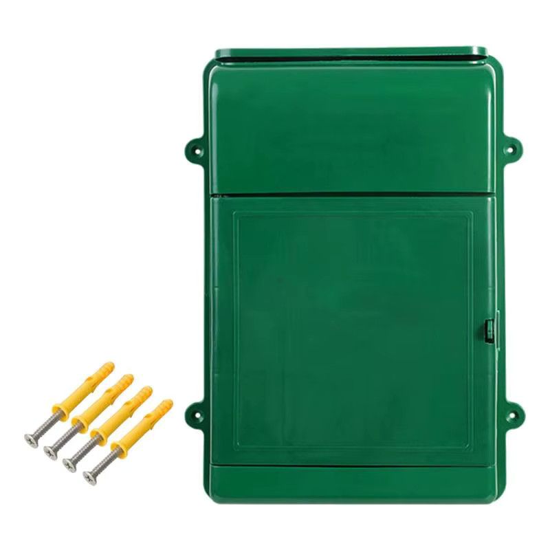 Kesoto Wandmontierter Briefkasten und Vorschlagskasten, B/H/T: 34,5 x 26 x 7 cm - Bild 6