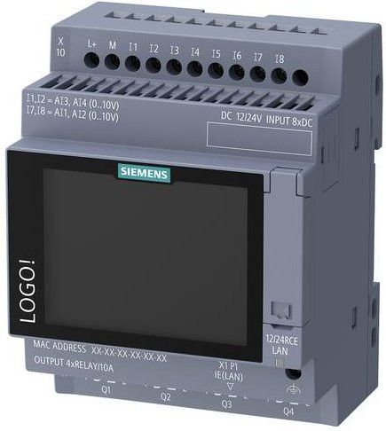Siemens SPS-Steuerungsmodul 6ED1052-1MD08-0BA3 in Grau, 24 V/DC, 12 V/DC - Bild 1