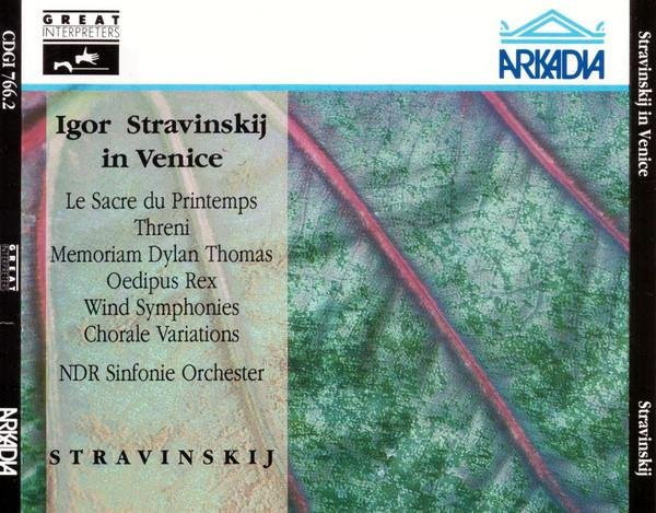 Stravinsky in Venedig, Stravinsky, CD - Bild 1