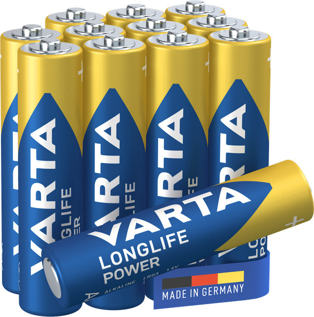 VARTA Longlife Power Micro AAA Batterien Multicolor 12er Pack - Bild 1
