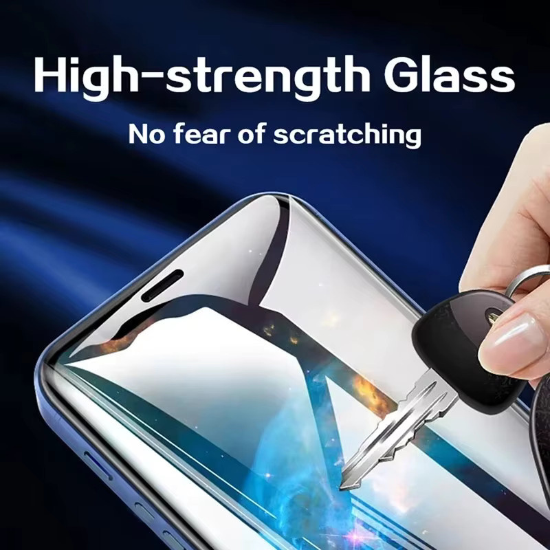 Samsung Galaxy A-Serie Displayschutzfolie aus gehärtetem Glas, transparent, Set mit 1 bis 4 Stück für Modelle A57 A56 A37 A26 A36 A35 5G A34 A33 A17 A06 A07 A55 A54 A53 A16 A15 A25 - Bild 4