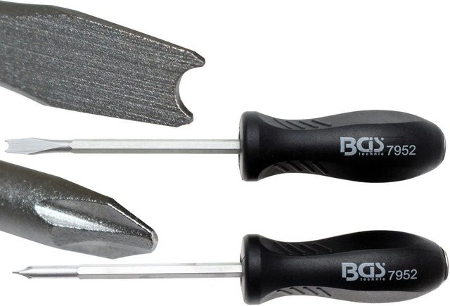 BGS Spezial Schraubendreher Satz 2-teilig 7952 in Schwarz aus Stahl - Bild 1
