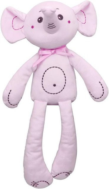 Yiran toy Kaninchenpuppe, Plüschtier, 42cm, Rosa/Pink - Bild 1