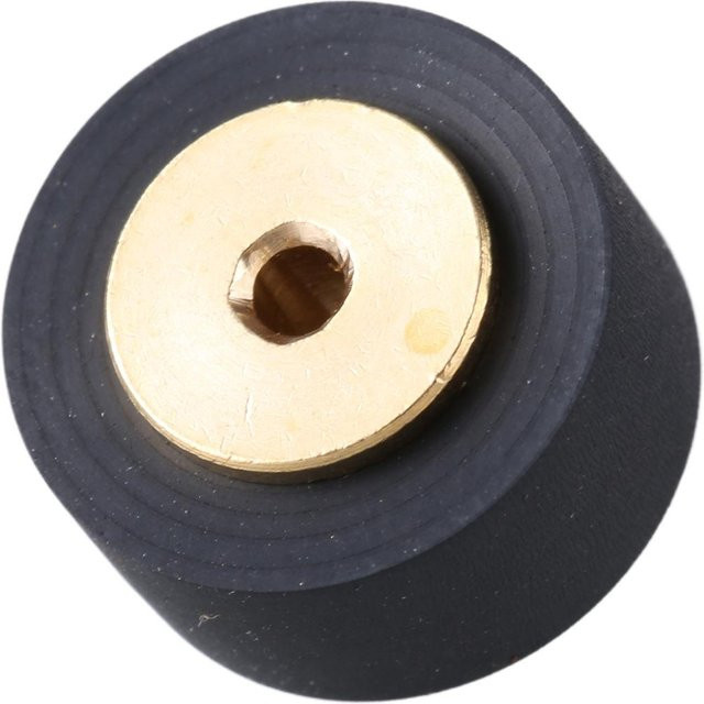 Xudikou Gummi-Andruckrolle Kupfer-Druckbandrad für professionelle Aufnahmeanwendungen, Grau/Schwarz, B/T/H: 13,5 x 7 x 6,5 cm oder 13,5 x 8 x 6,5 cm - Bild 1