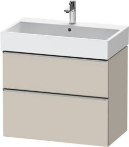 Duravit Waschtischunterschrank D-Neo Wandhängend B: 78,4 cm, T: 44,2 cm, H: 62,5 cm - Bild 1
