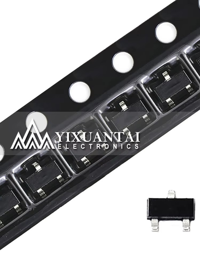 YIXUANTAI TPS77001DBVR Spannungsregler IC REG LIN POS ADJ 50MA SOT23-5, 10 Stück, Schwarz - Bild 3