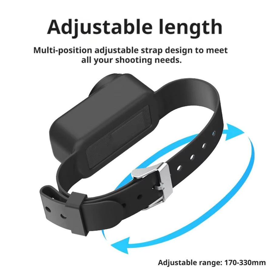 DJI Osmo Nano Multifunktionale Silikon Schutzhülle und Erweiterungs-Armband in Schwarz - Bild 4