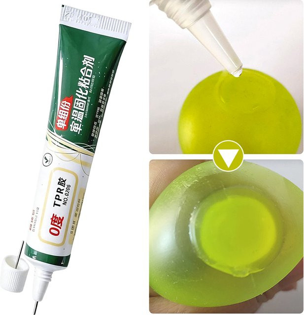 20 ml TPR-Kleber für Squishies und Stressballs, transparenter Reparaturklebstoff für DIY-Handwerksprojekte - Bild 1