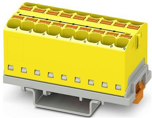 Phoenix Contact Verteilerblock Gelb 8 Stück - Bild 1