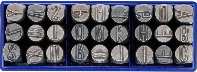 BGS Einschlagbuchstaben aus Stahl 10 mm - Bild 2
