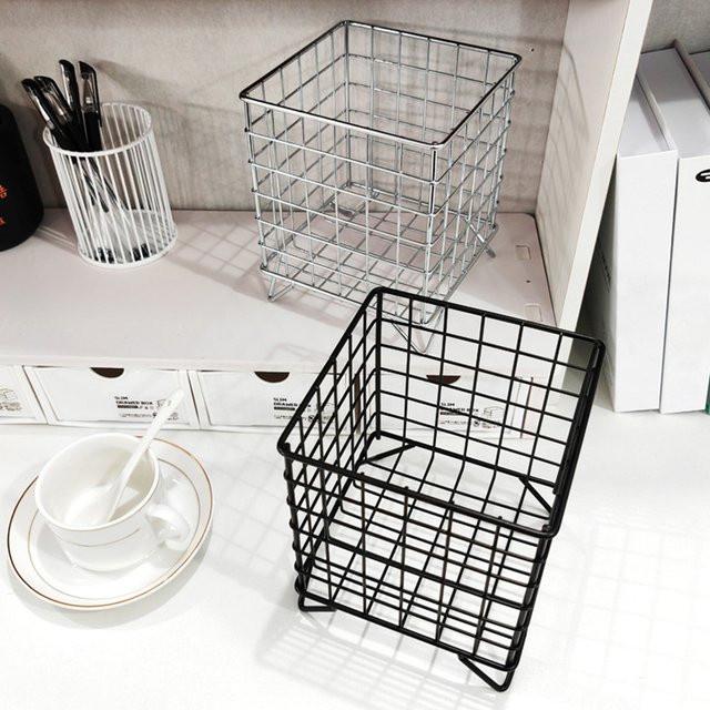 Ins-Style Schreibtisch-Organizer aus Eisen mit mehreren Fächern für Büro und Zuhause - Bild 1