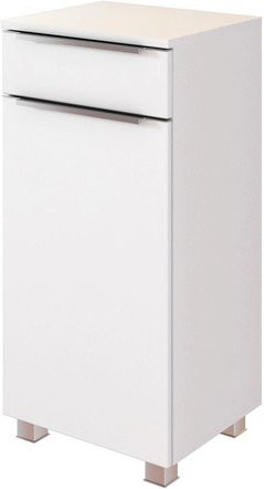HELD MÖBEL Unterschrank Garda in Weiss, modern mit Türen und Schubladen, B/H/T: 40 x 79 x 35 cm - Bild 1