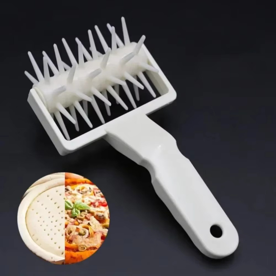 FEB.WIND Teigloch Maker Pizza Docking Tool aus Kunststoff in Weiß - Bild 4