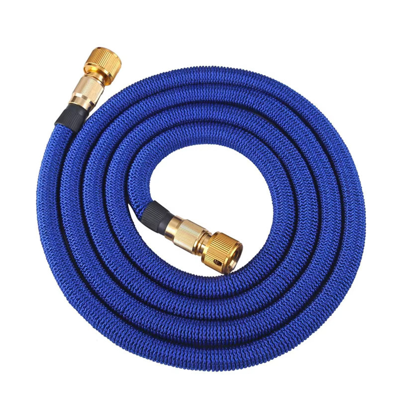 Blauer Teleskop-Wasserschlauch aus TPE mit Kupferbeschichtung für Garten und Haushalt - Bild 4
