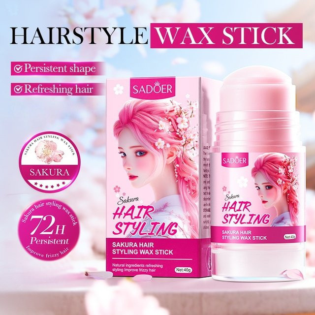 SADOER Haarwachsstift Kirschblüte, 40g, Unisex - Bild 1