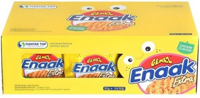 Gemez Enaak Knuspriger Nudelsnack 24 x 30 g - Bild 1