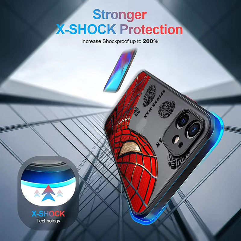 Marvel Spider-Man Halbgesicht Handyhülle für Samsung Galaxy A-Serie 4G und 5G - Bild 3