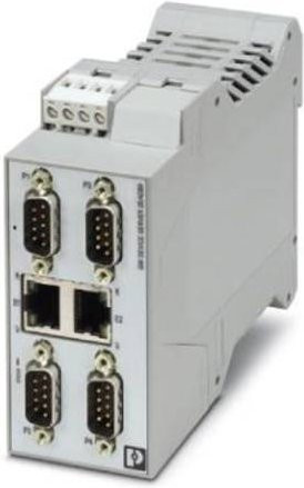 Phoenix Contact Device Server 2702763GW Schnittstellen-Wandler mit Ethernet/LAN in Grau - Bild 1