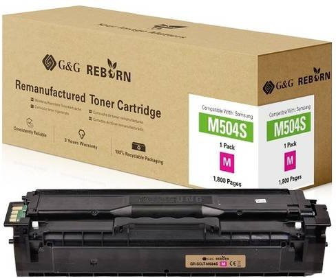 G&G Toner Cartridge Magenta kompatibel mit Samsung K504S, remanufactured, 1800 Seiten - Bild 1